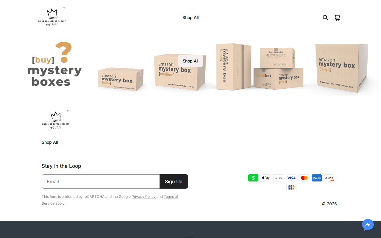 Kings and Queens Market LLC website preview