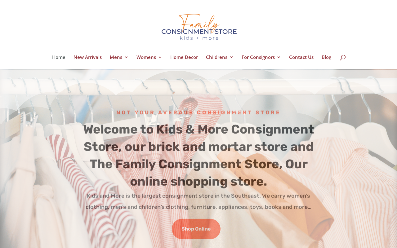 Kids & More website preview