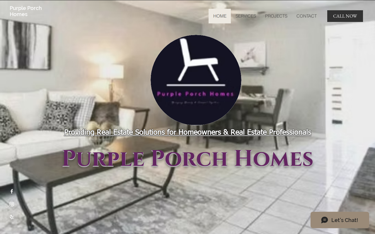 The Purple Porch Store website preview