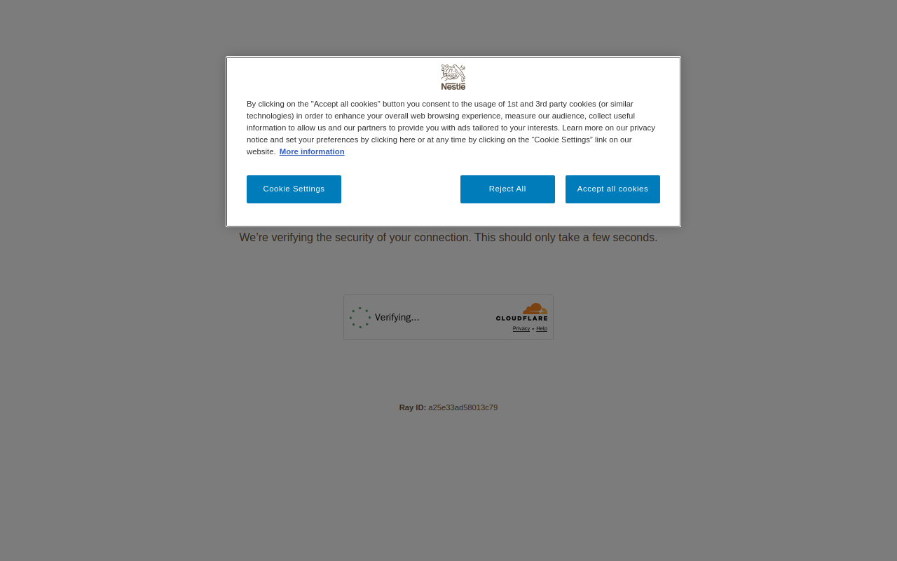 Nestle's Thrift Store website preview