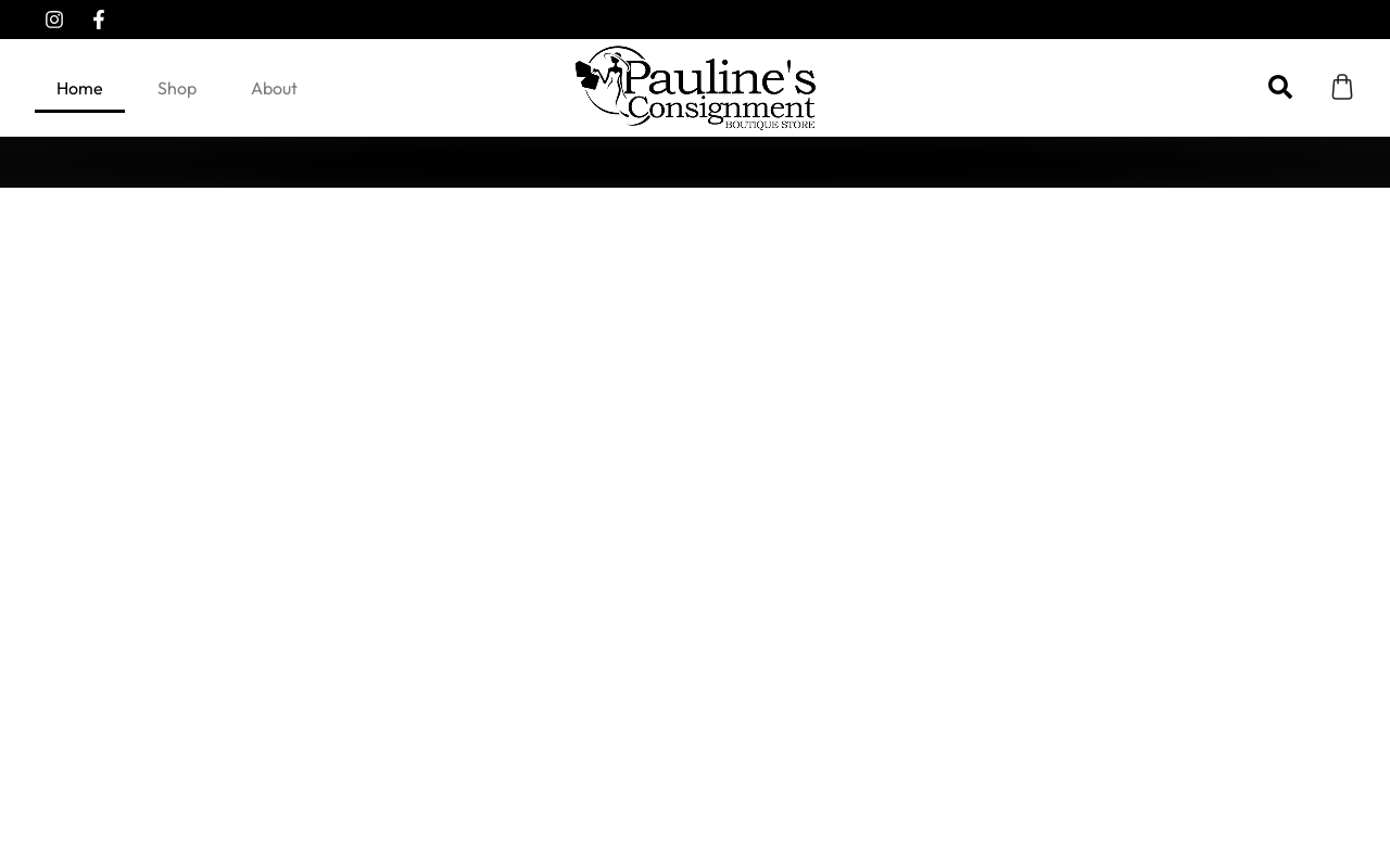 Pauline's Consignment Boutique website preview