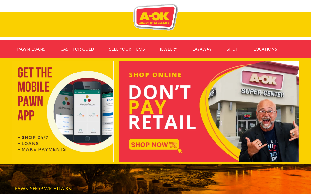 A-OK Pawn and Jewelry website preview