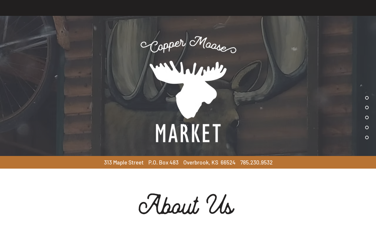 Copper Moose Market website preview