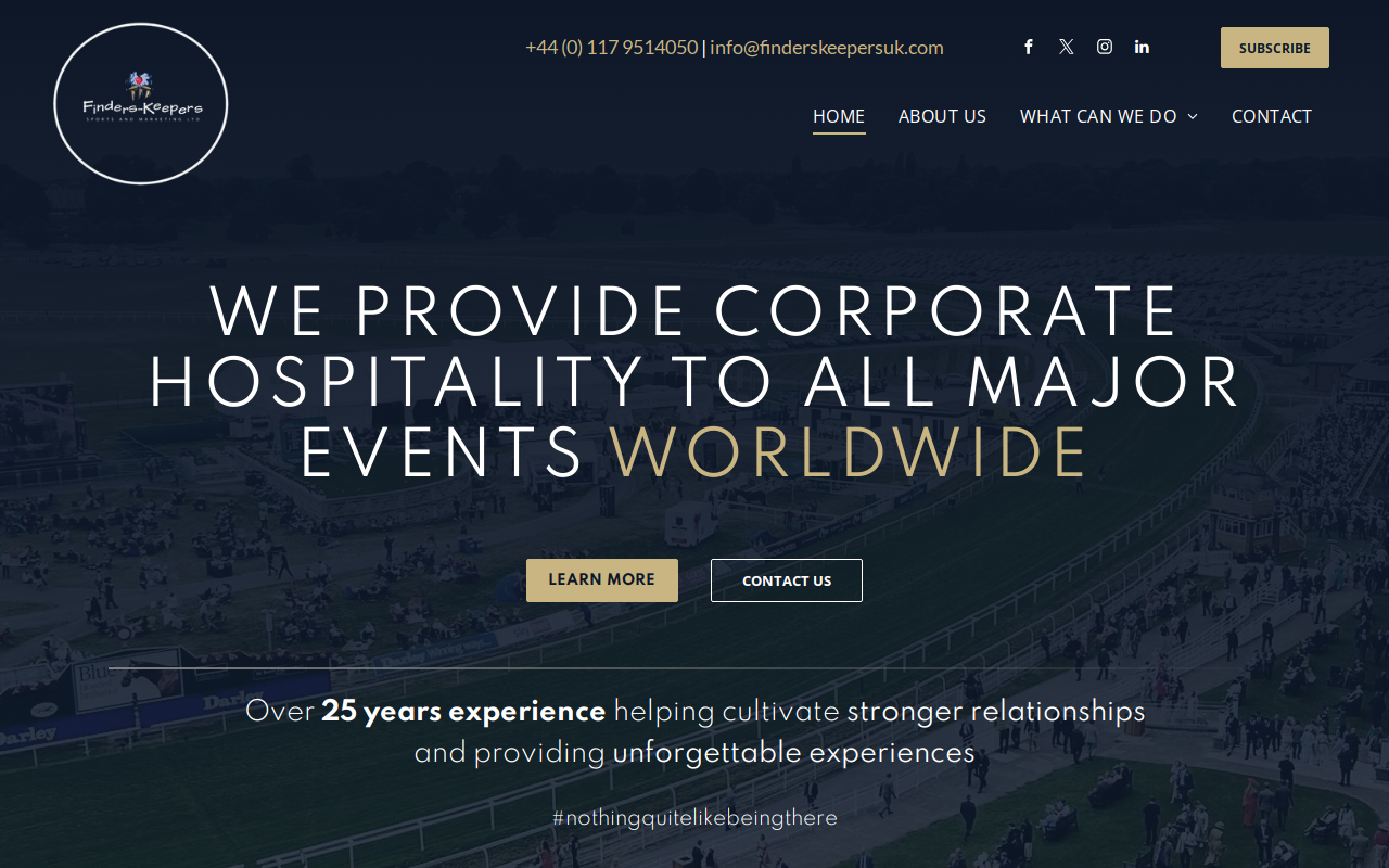 Finders Keepers website preview