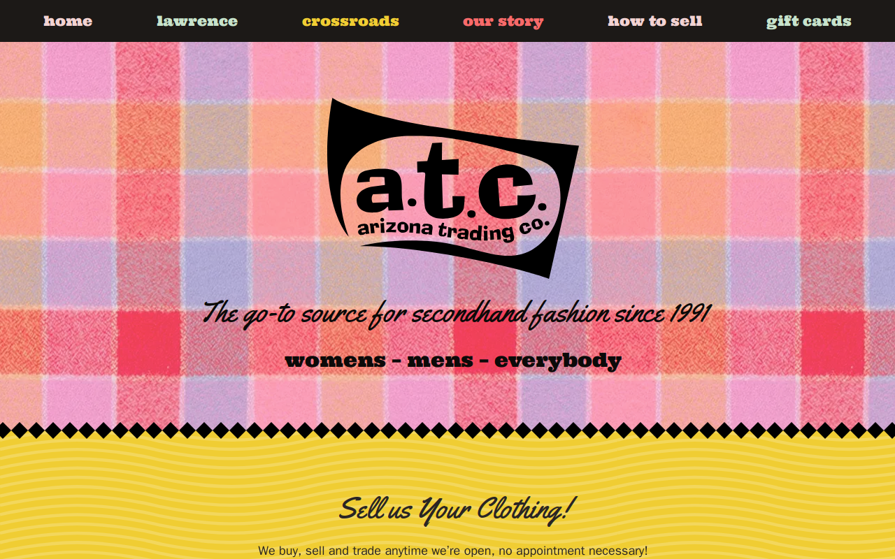 Arizona Trading Co website preview