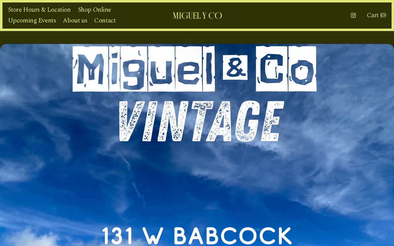 Miguel & Co Vintage website preview