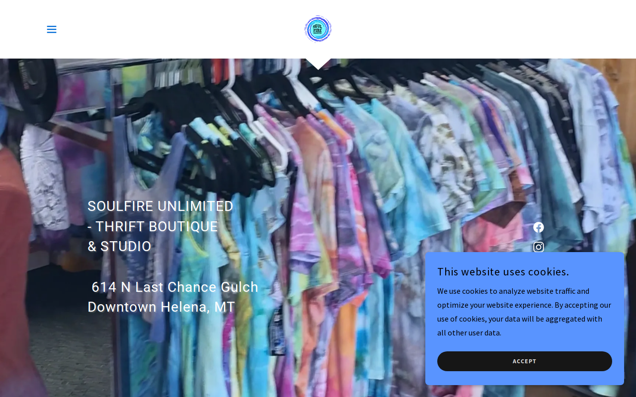 Soulfire Unlimited website preview