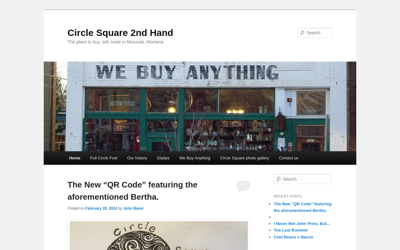 Circle Square Second Hand Store website preview