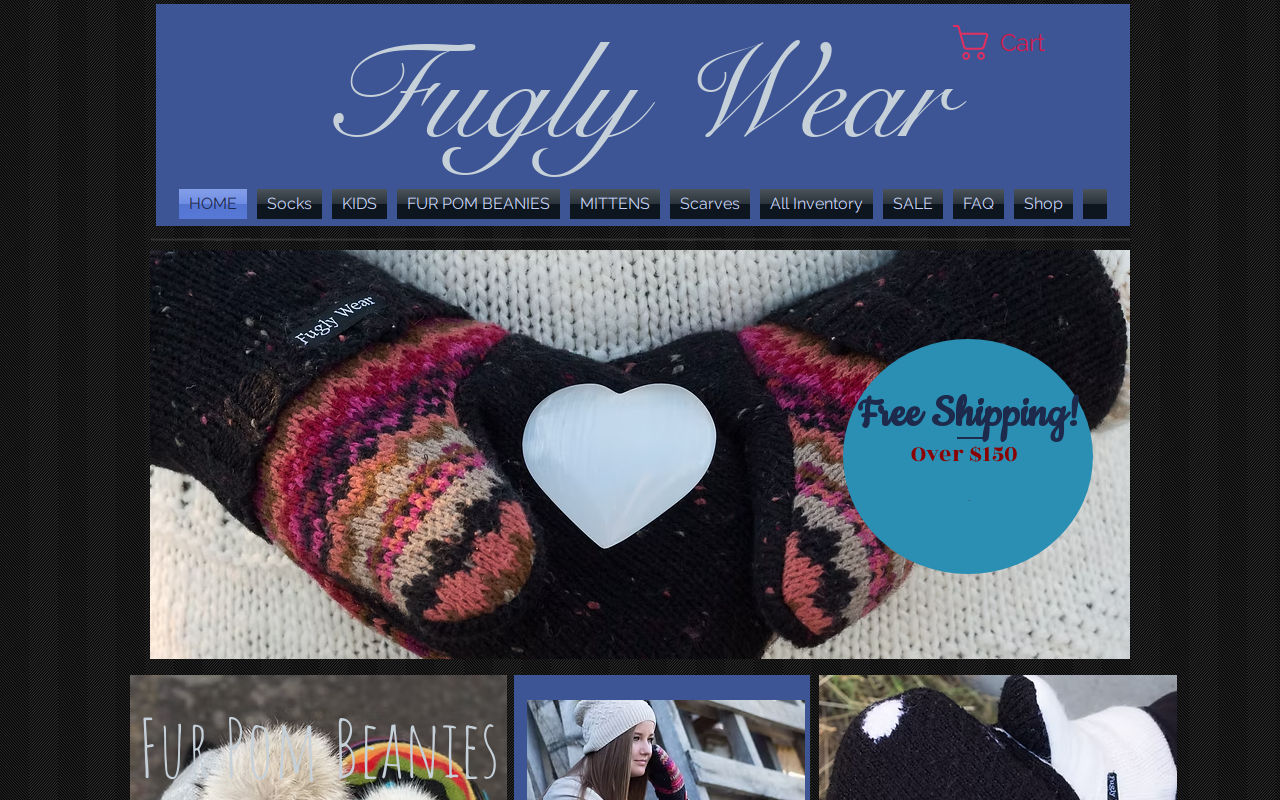 Fugly Wear website preview