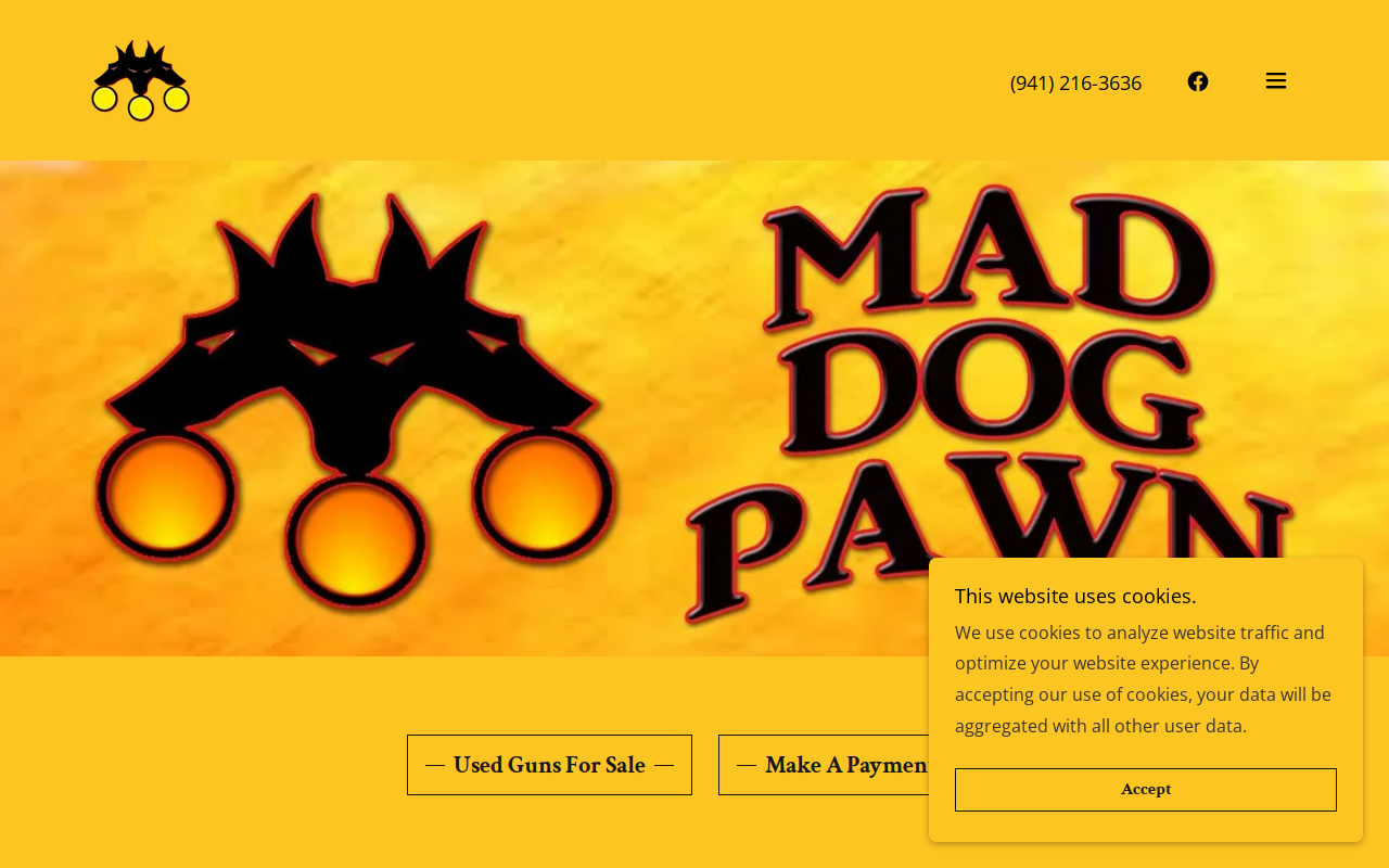 Mad Dog Pawn website preview