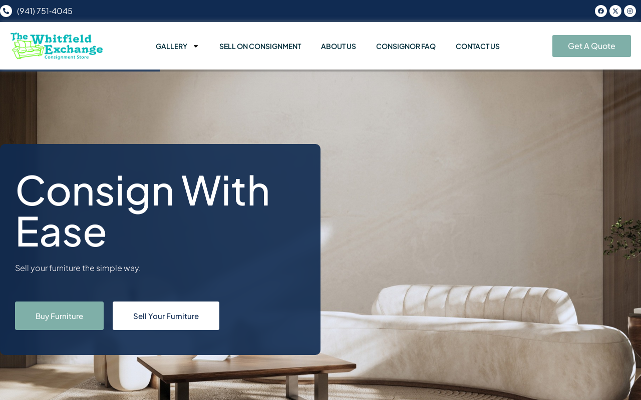 The Whitfield Exchange website preview