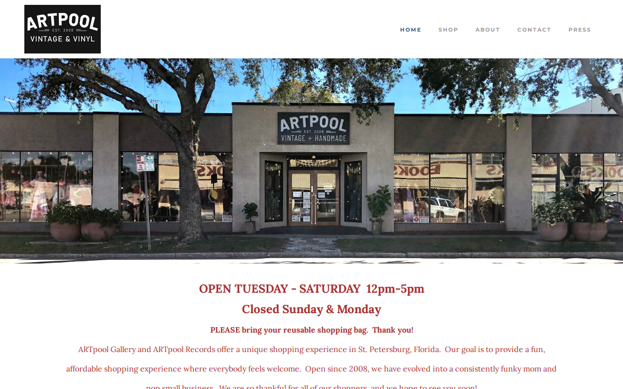 ARTpool Gallery website preview