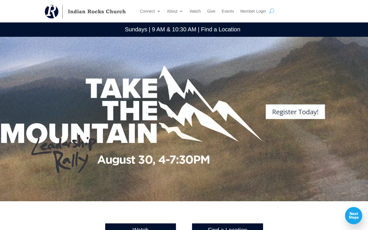 Indian Rocks Thrift Center website preview