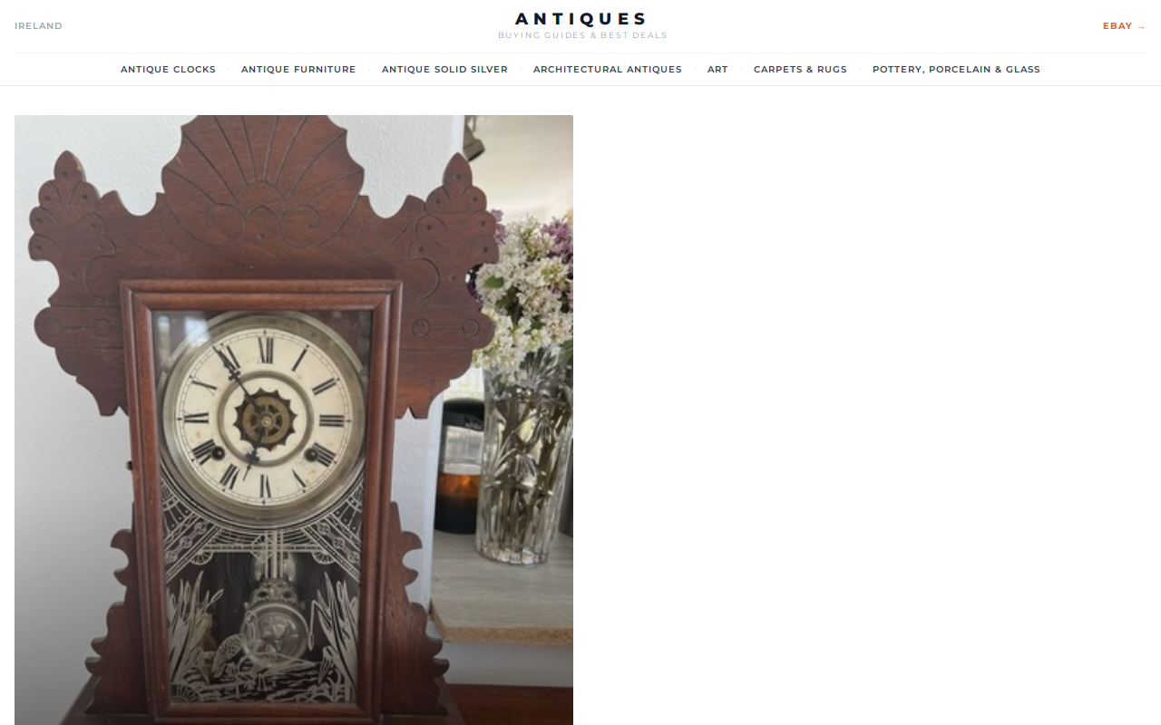 Time Travelers Vintage website preview