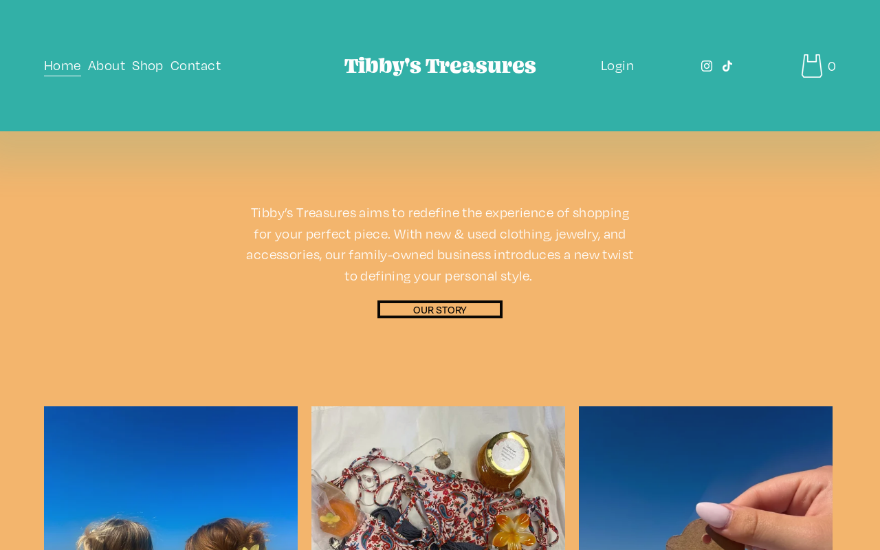 Tibby's Treasures website preview