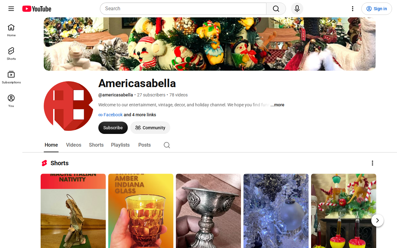Americasabella website preview