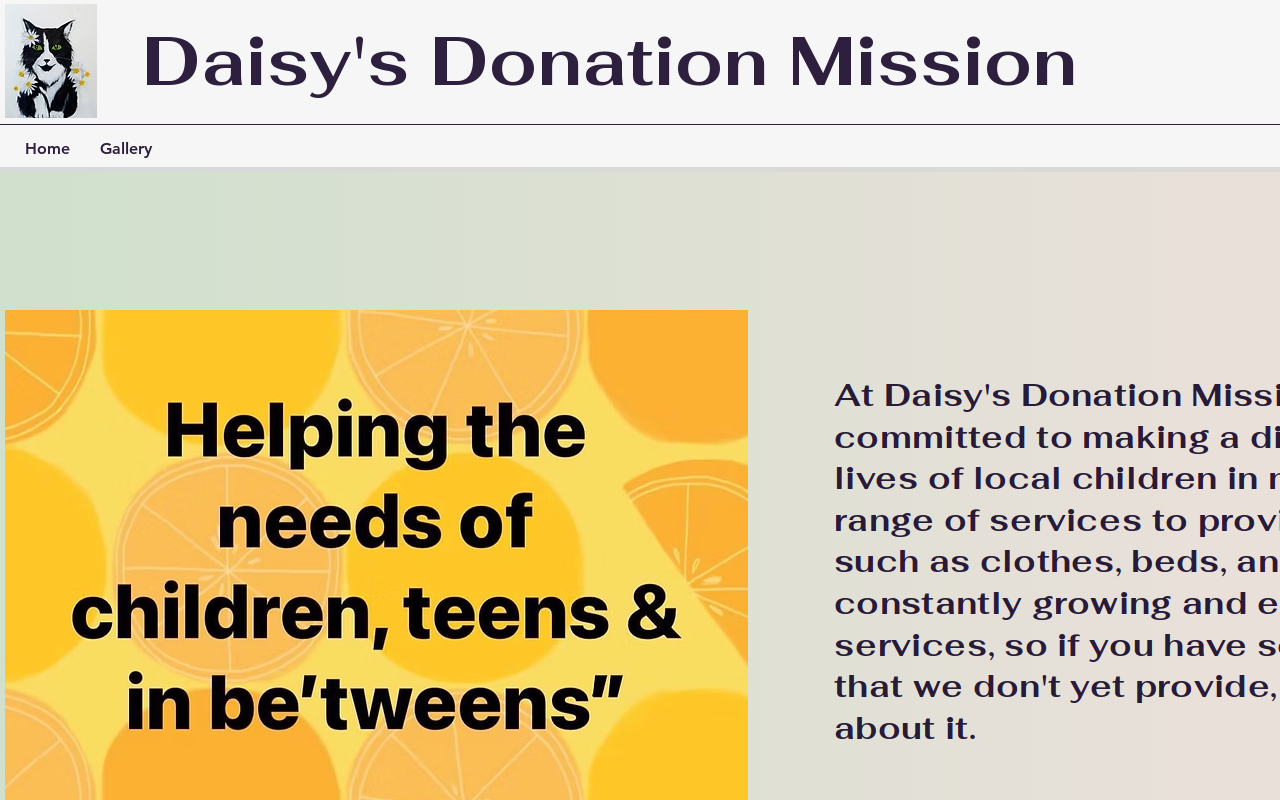 Daisy's Boutique website preview