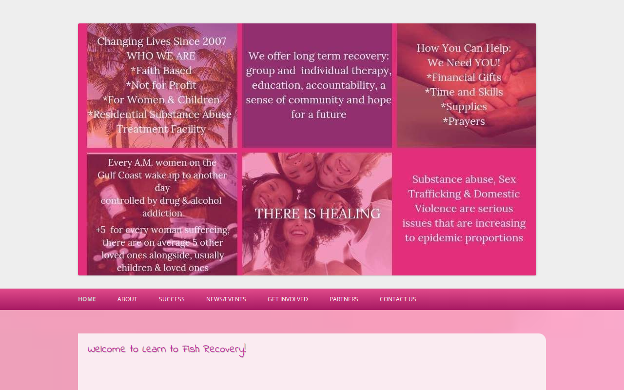 Learn To Fish website preview