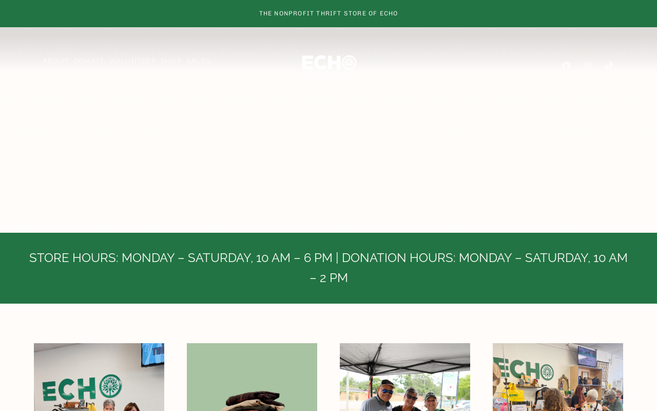 ECHO Thrift website preview