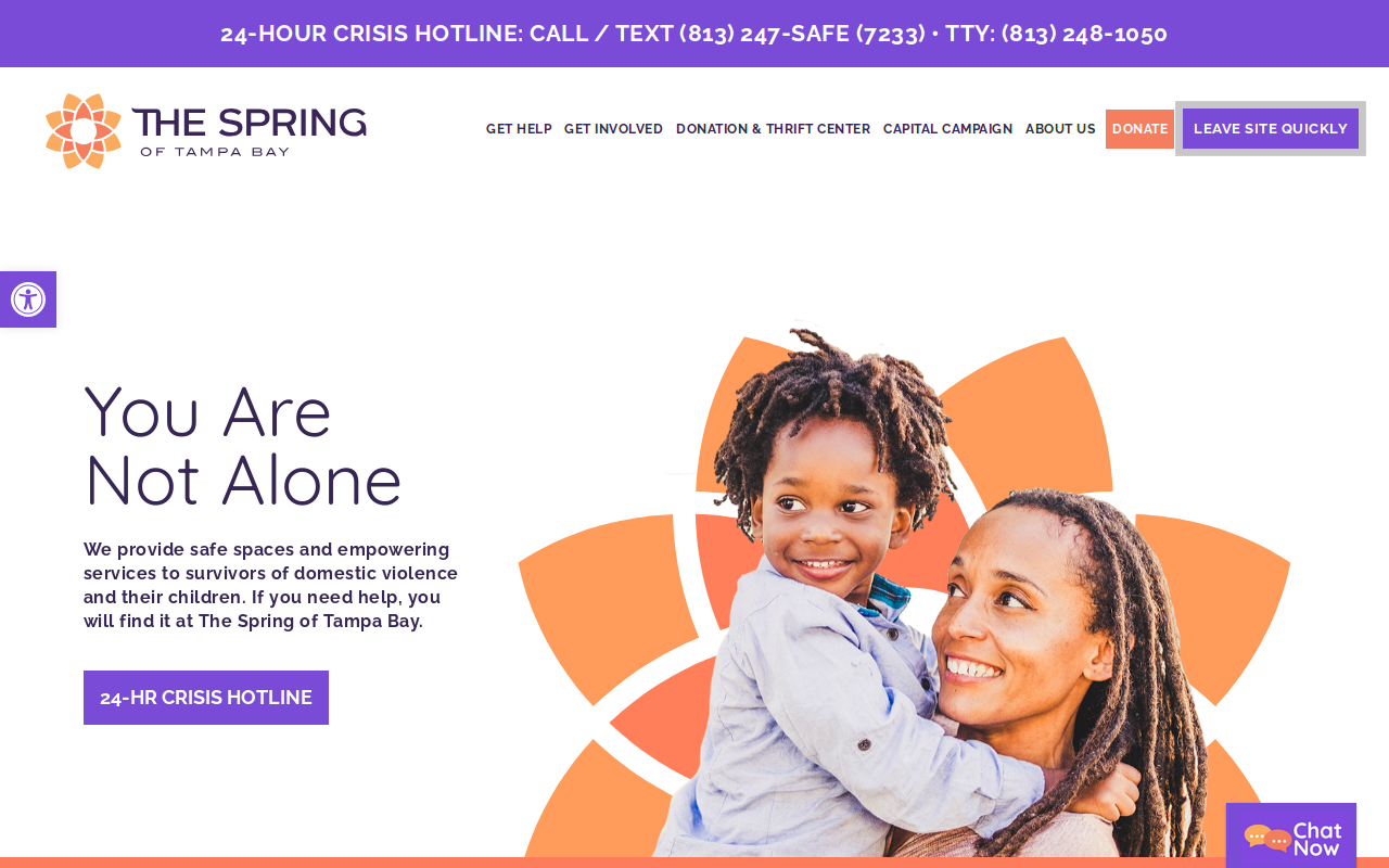 Spring Thrift Store website preview