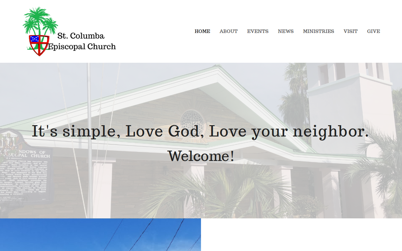 The Nearly New Furniture Shop website preview