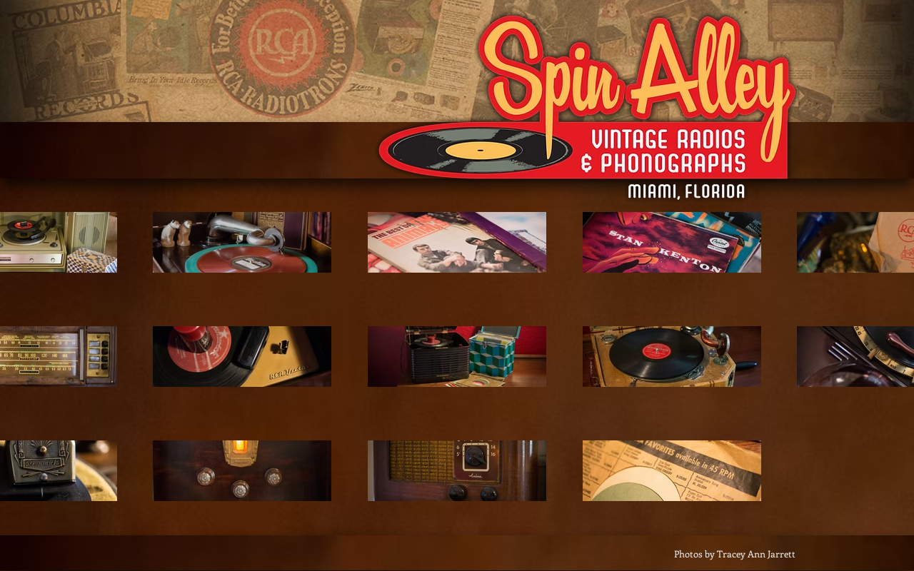 Spin Alley website preview