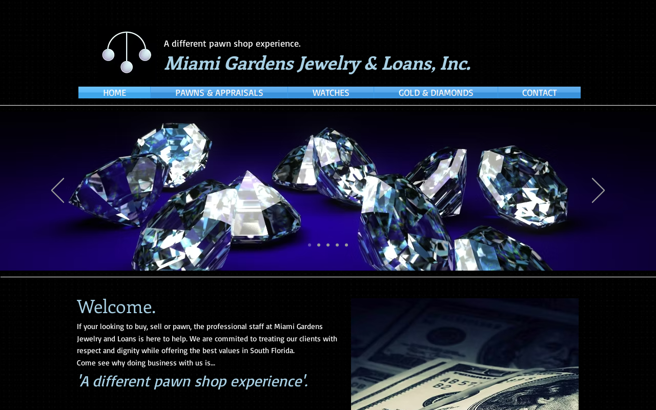 Miami Gardens Jewelry & Loans website preview