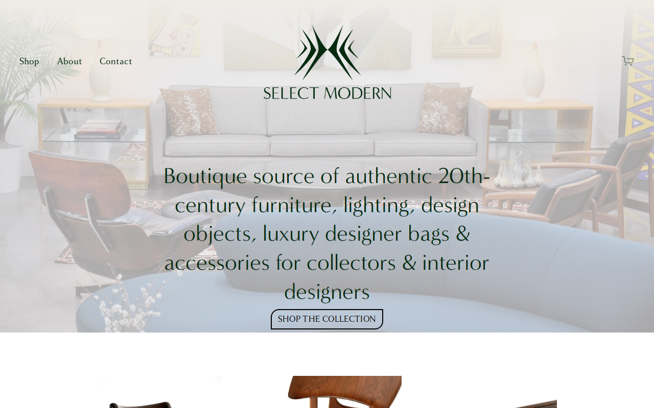 Select Modern website preview