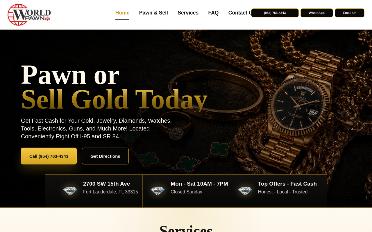 World Pawn website preview