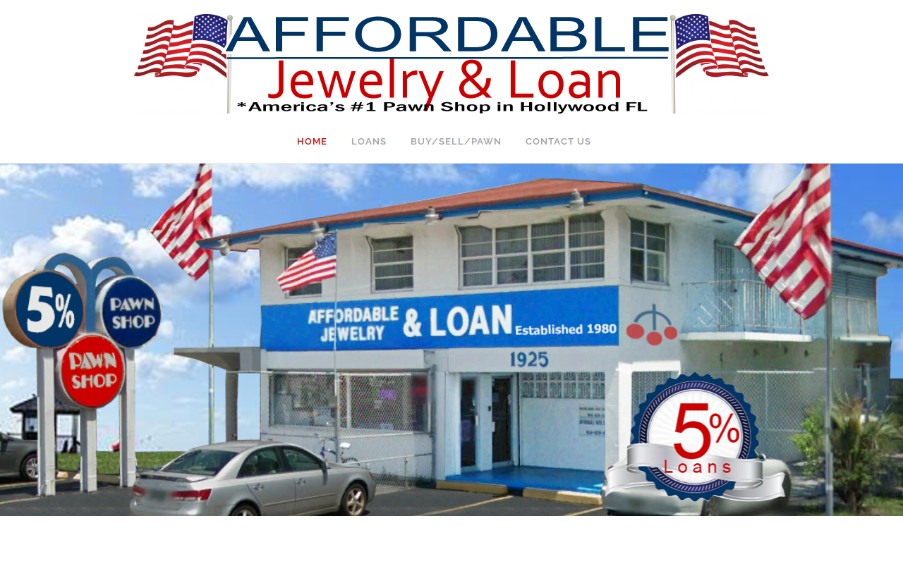 Pawn Shop Hollywood Fl - Affordable Jewelry & Loan website preview