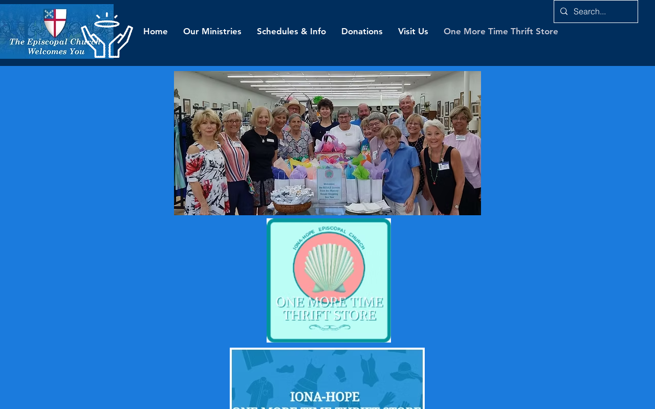 Iona-Hope's One More Time website preview