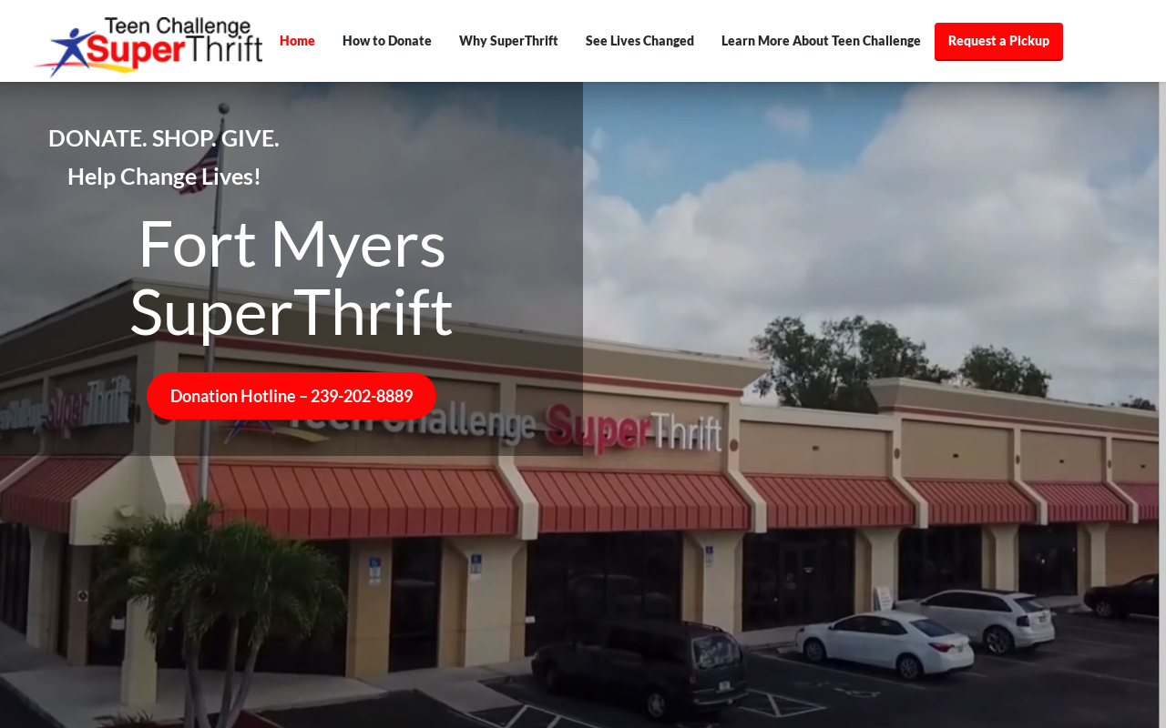SuperThrift Fort Myers- South Tamiami Trail website preview