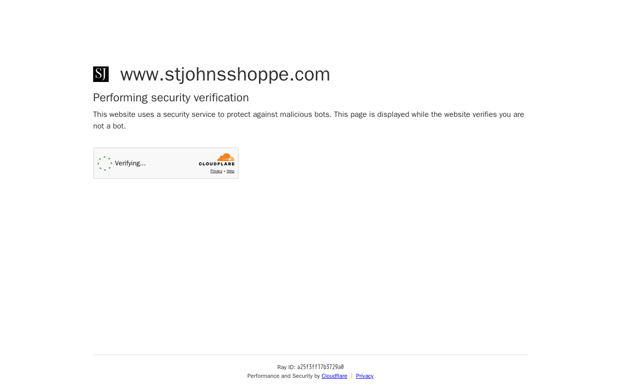 St John's Shoppe website preview