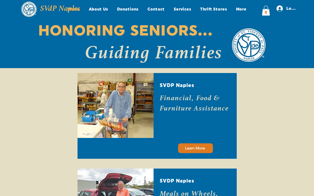 St Vincent De Paul Society Maple FL website preview