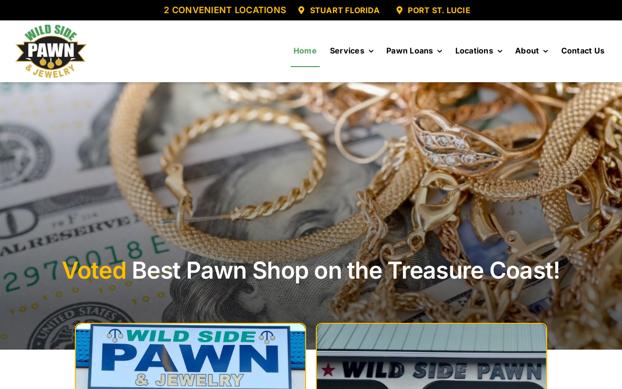 Wild Side Pawn and Jewelry website preview