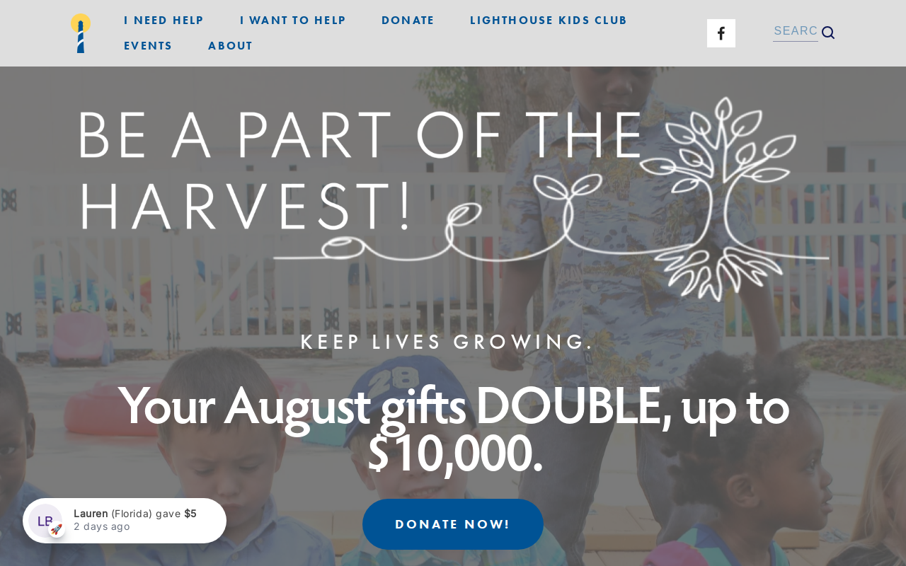 Lighthouse Ministries Thrift Store website preview