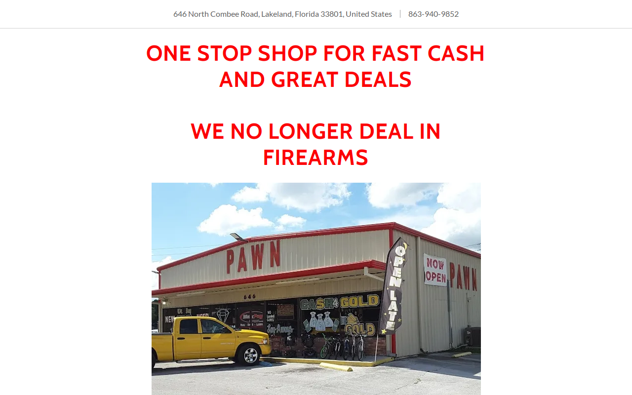 MaxPay Pawn website preview