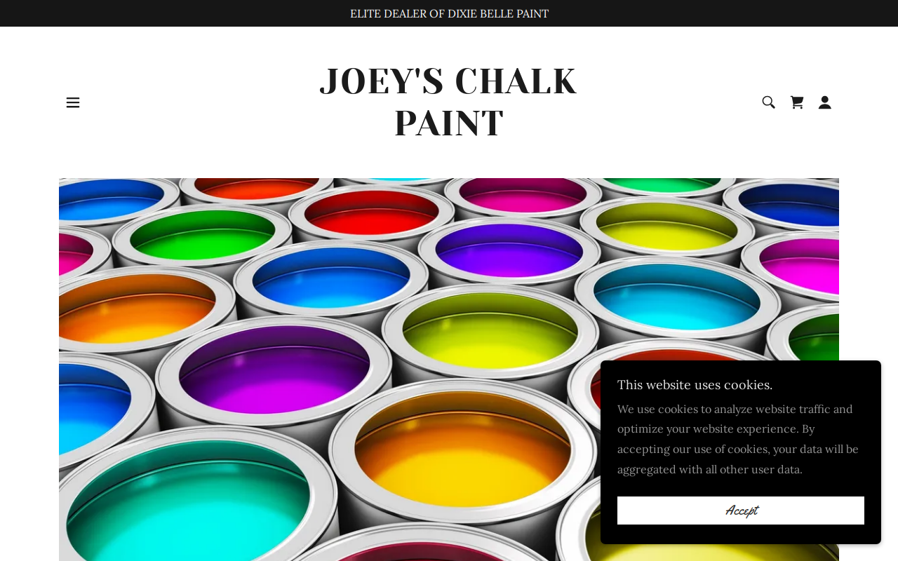 Joey's Chalk Paint website preview