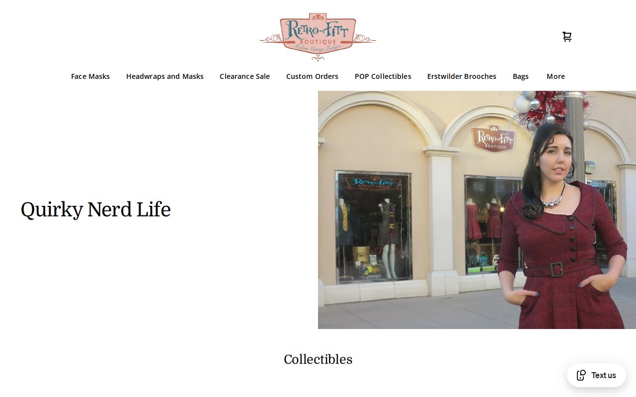 Daring Retro Vibes website preview