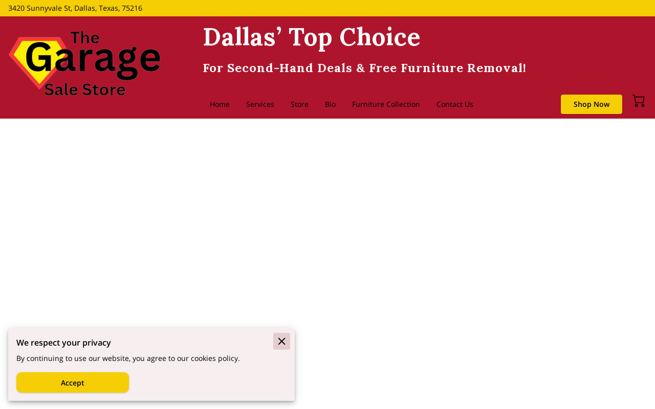 The Garage Sale Store l.l.c website preview