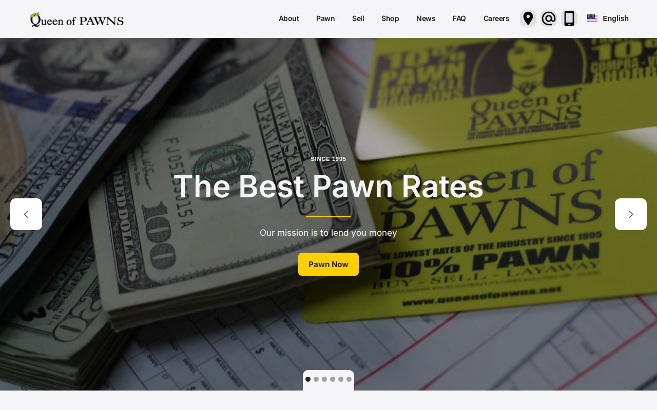 Pawns Express International website preview
