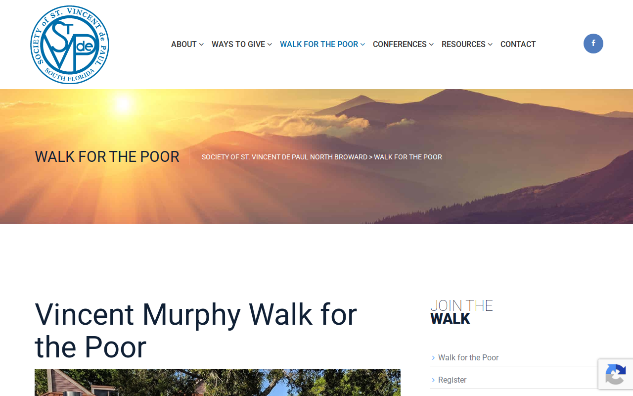 St. Vincent de Paul Thrift Store website preview