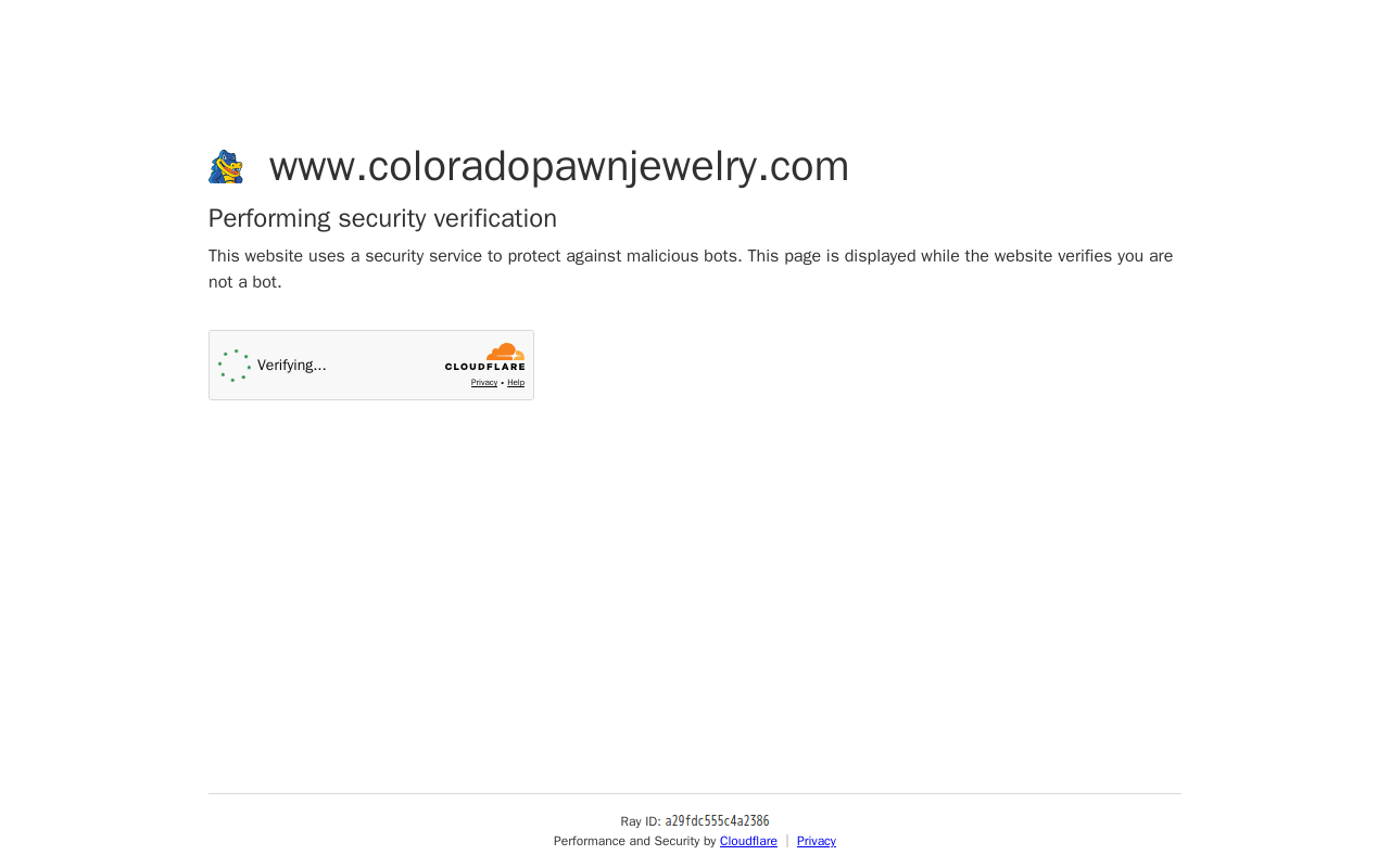 Colorado Pawn and Jewelry website preview