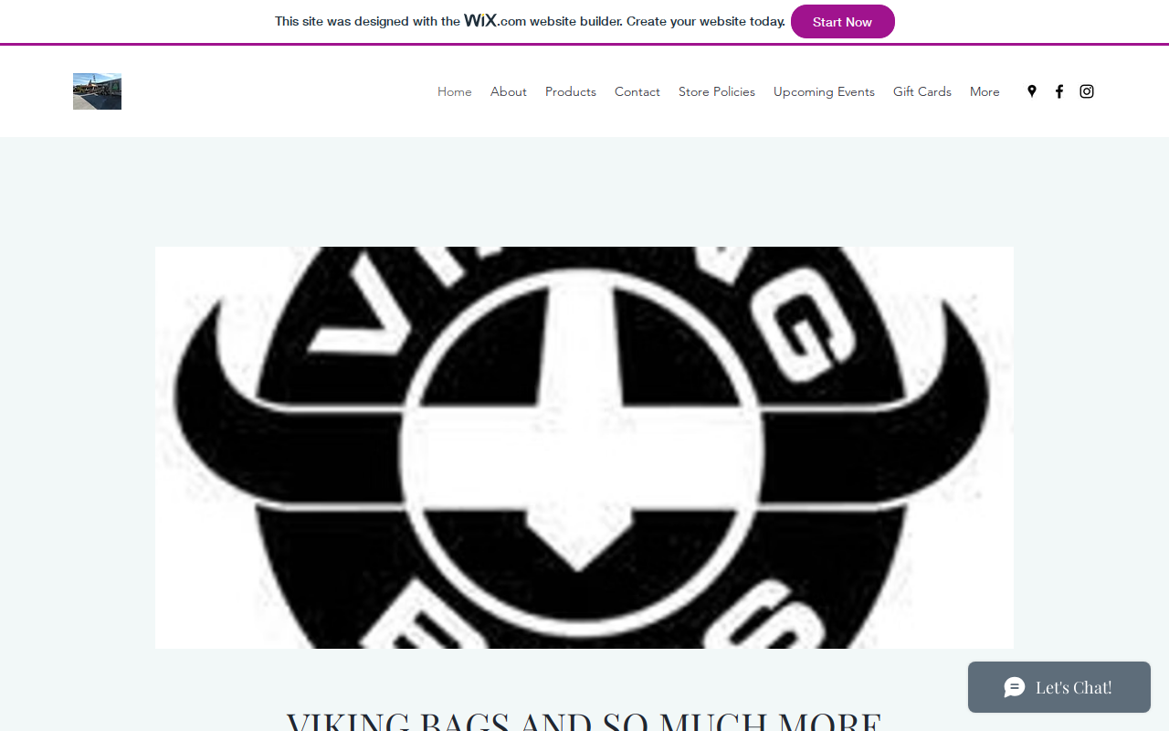 Everything Biker Consignment & More website preview
