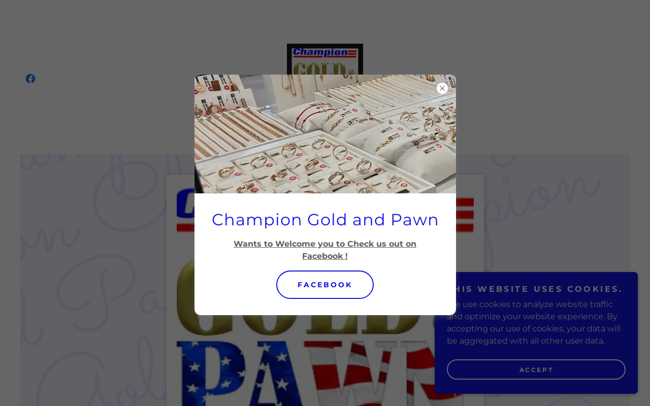 Champion Gold and Pawn website preview