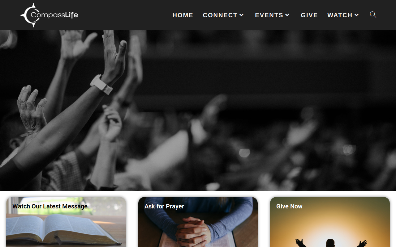 Adventure Thrift Center website preview