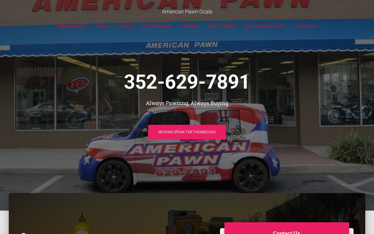American Pawn of Ocala website preview