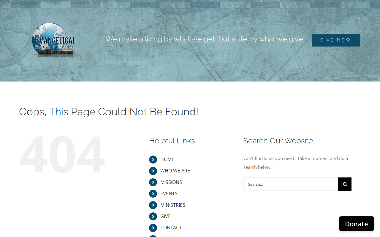Ebm Thriftshop website preview
