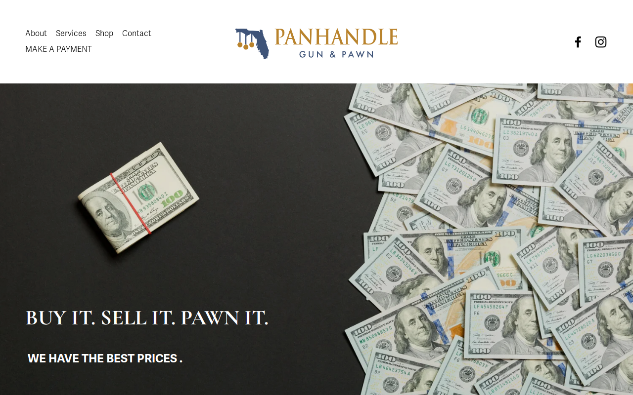 Panhandle Gun & Pawn website preview
