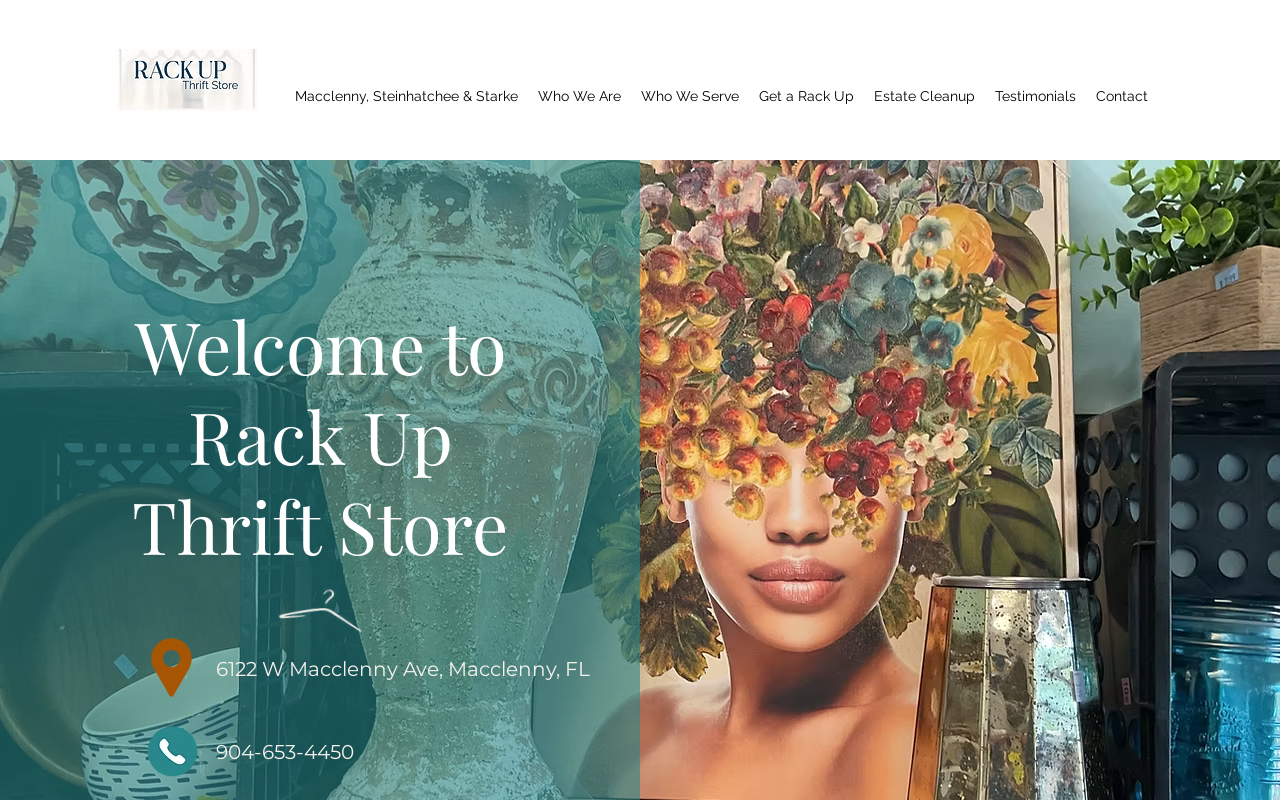 Rack Up Starke website preview